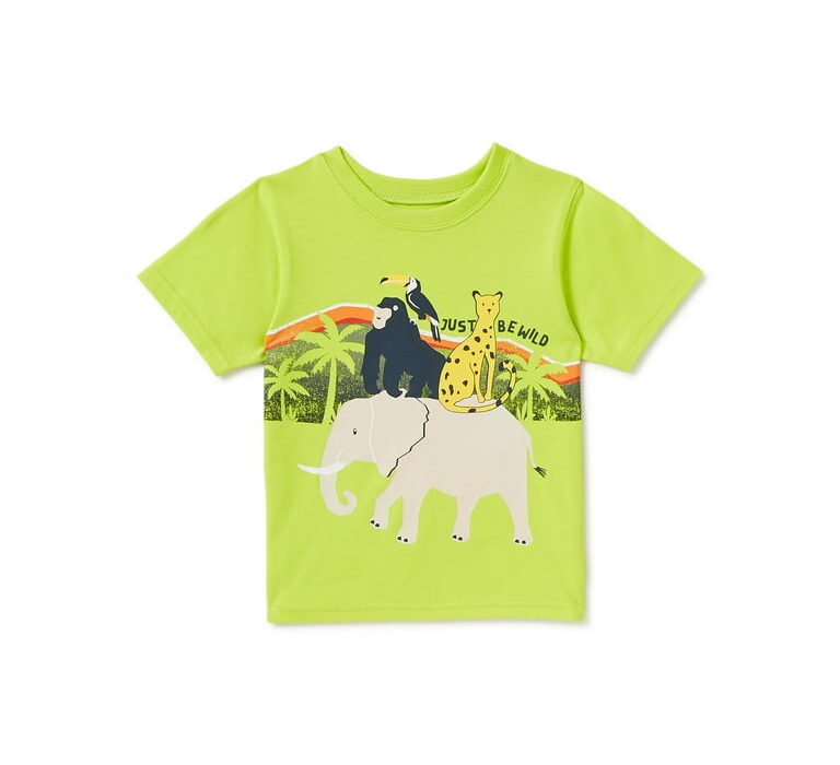Wild And Fun: Boys Fancy Animal Print T-Shirts for a Playful Vibe