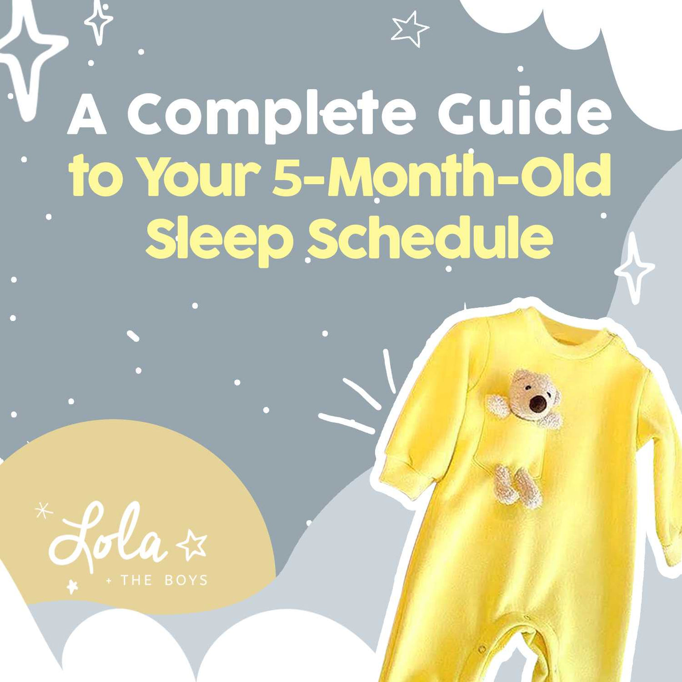 A Complete Guide To Your 5 Month Old Sleep Schedule