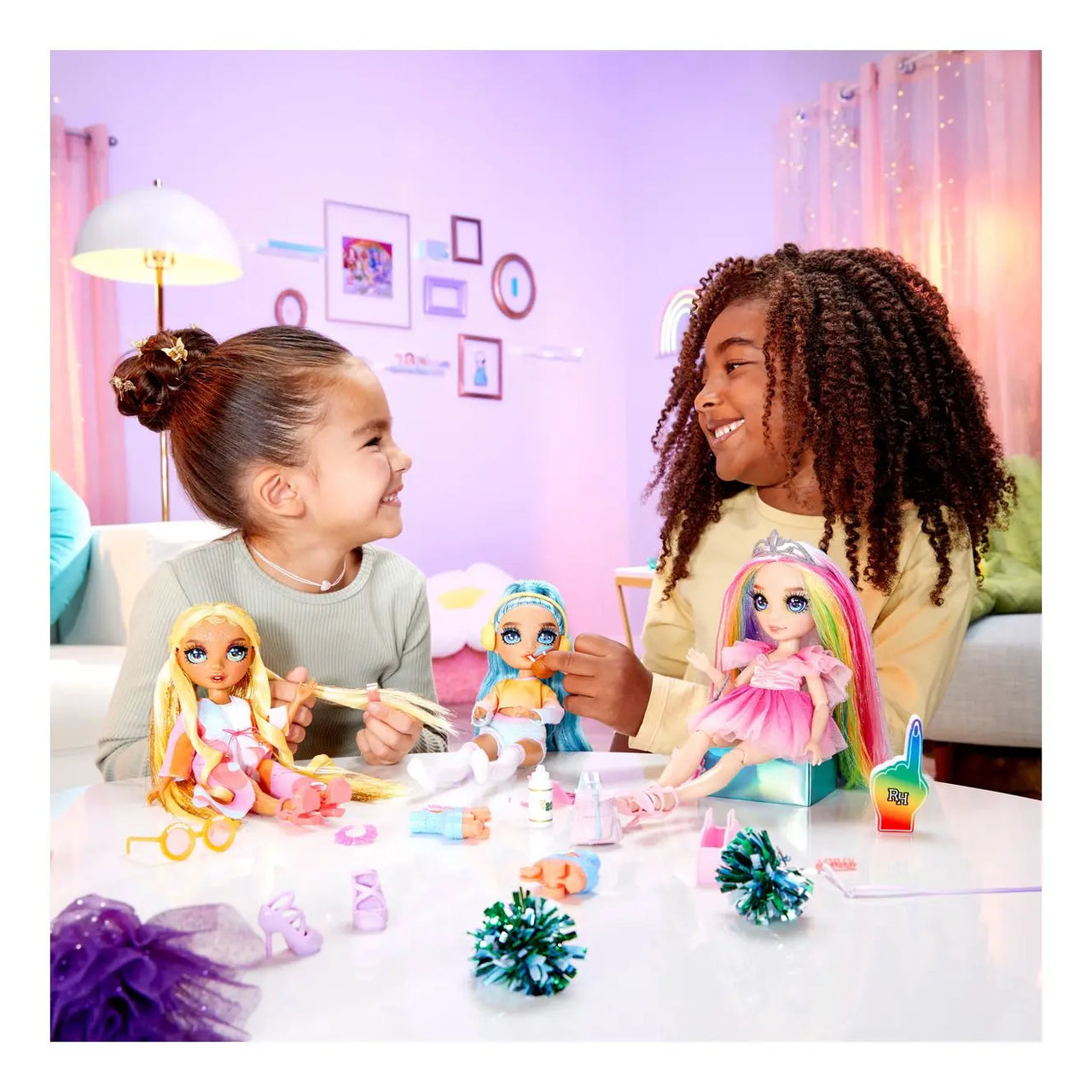 Baby Doll Rainbow Tulle Dress Preorder Ships 4/12