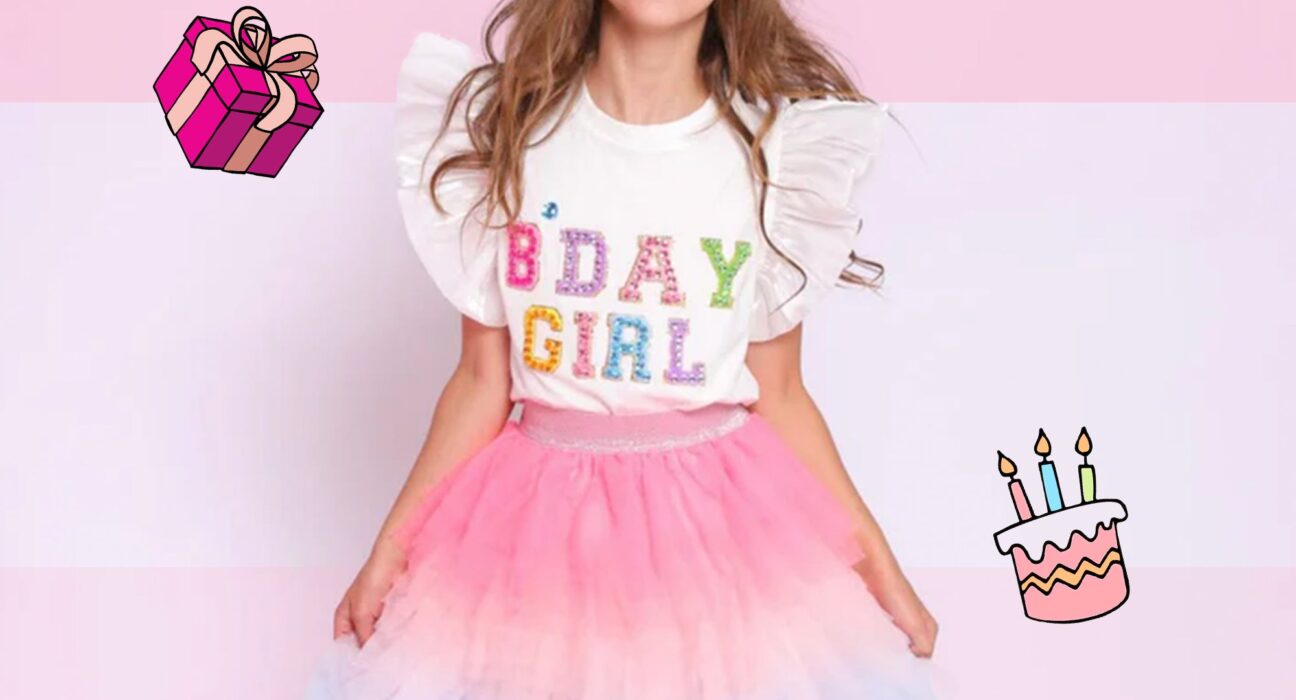 Fun Birthday Tee Shirts For Little Girls And How To Style Them