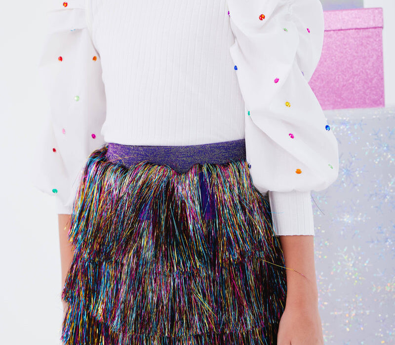 Gem Queen Puff Sleeve Blouse Preorder Ships 10/30