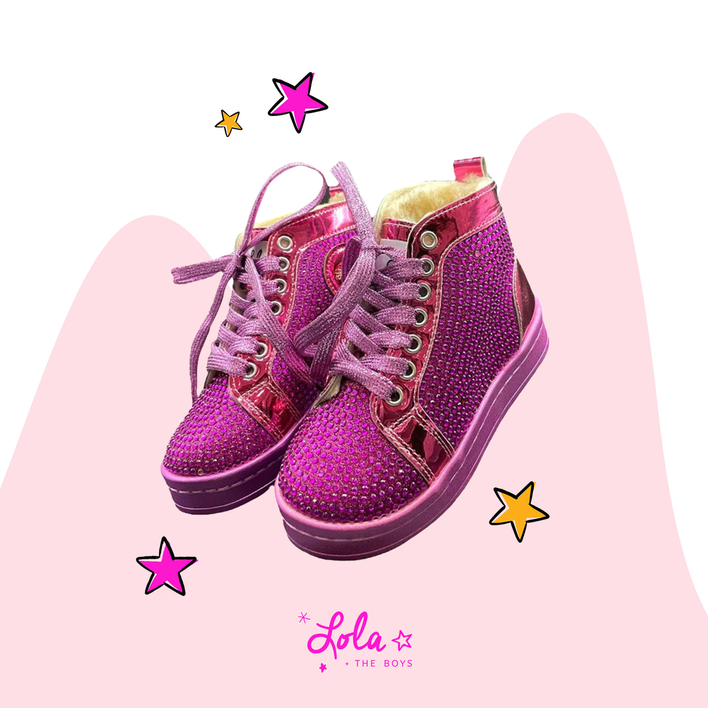 Trendy Toddlers Rocking Pink Boots And Shoes