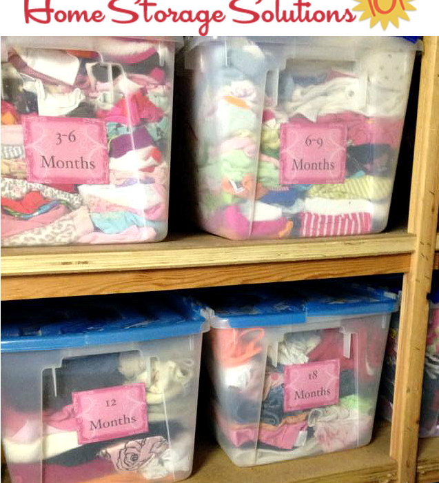 Best Way to Store Kids Clothes
