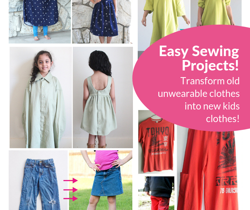 How to Upcycle Old Kids Clothes