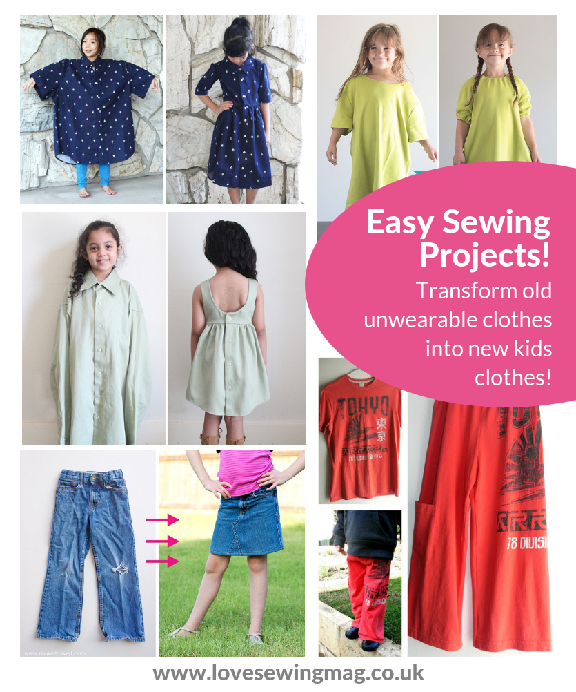 How to Upcycle Old Kids Clothes