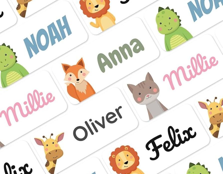 Personalized Clothing Tags for Kids