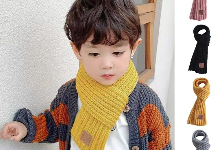 Warm And Stylish Scarves for Kids